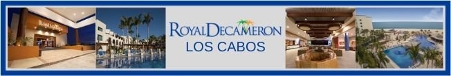 El hotel Royal Decameron los Cabos está ubicado al sur de la península de Baja California en el mar de Cortés a 15 minutos del Aeropuerto Internacional de Los Cabos (SJD) y a 5 minutos del centro de la ciudad de San José del Cabo el cual exhibe lo mej